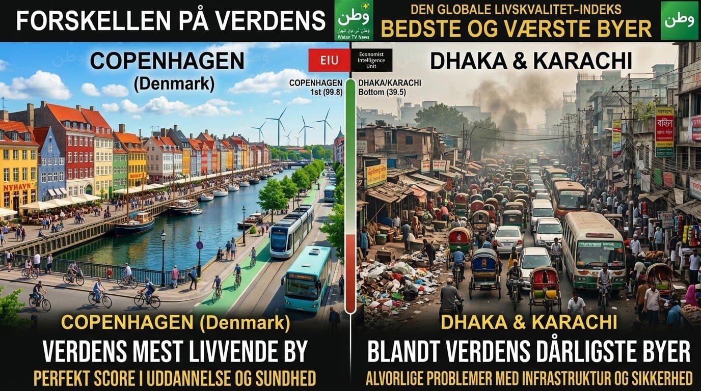 Global Liveability Index 2026 -Copenhagen Named World’s Most Liveable City for Second Consecutive Year
