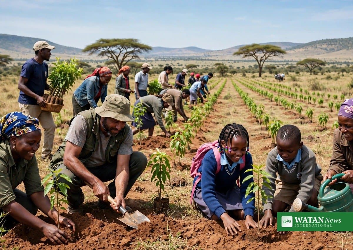 Kenya planter 17,24 mio. træer i Mazingira-ugen