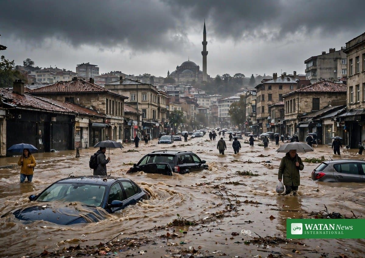 Istanbul Floods Kill at Least Four After Record Rainfall