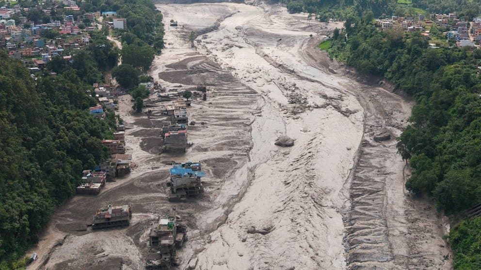 Nepal Floods: Rescue Efforts Halted Due to Barrier Lake Overflow