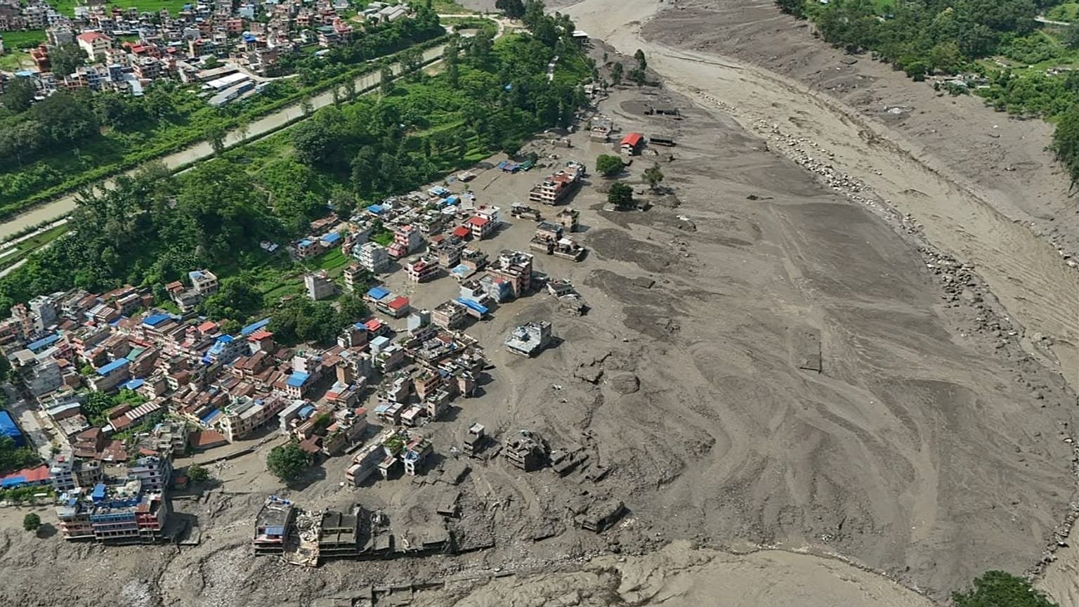 Nepal-China Border Crisis Deepens as Barrier Lake Overflows