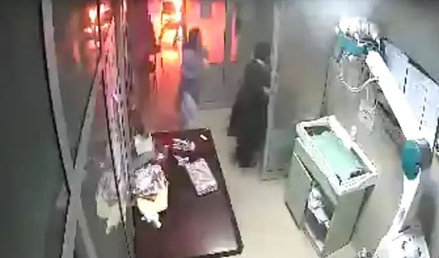 پمز ہسپتال میں آتشزدگی: نرس رضیہ نورین کی بے مثال ہمت
