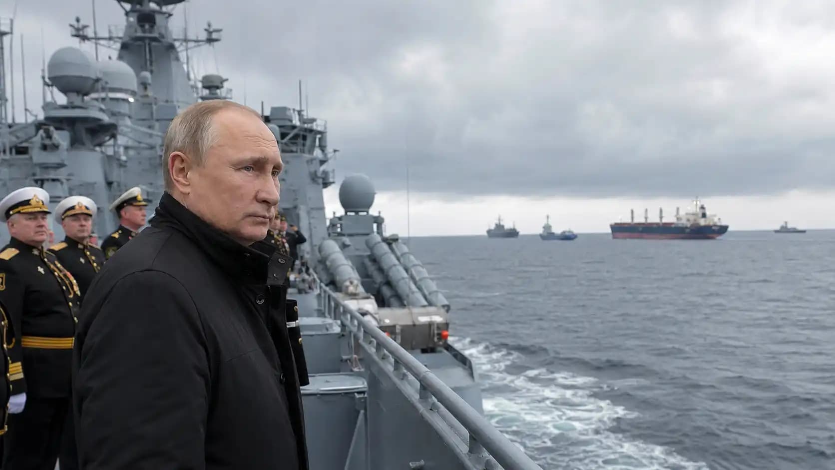 Putin Warns Europe: “We Will Seize Your Ships Too”