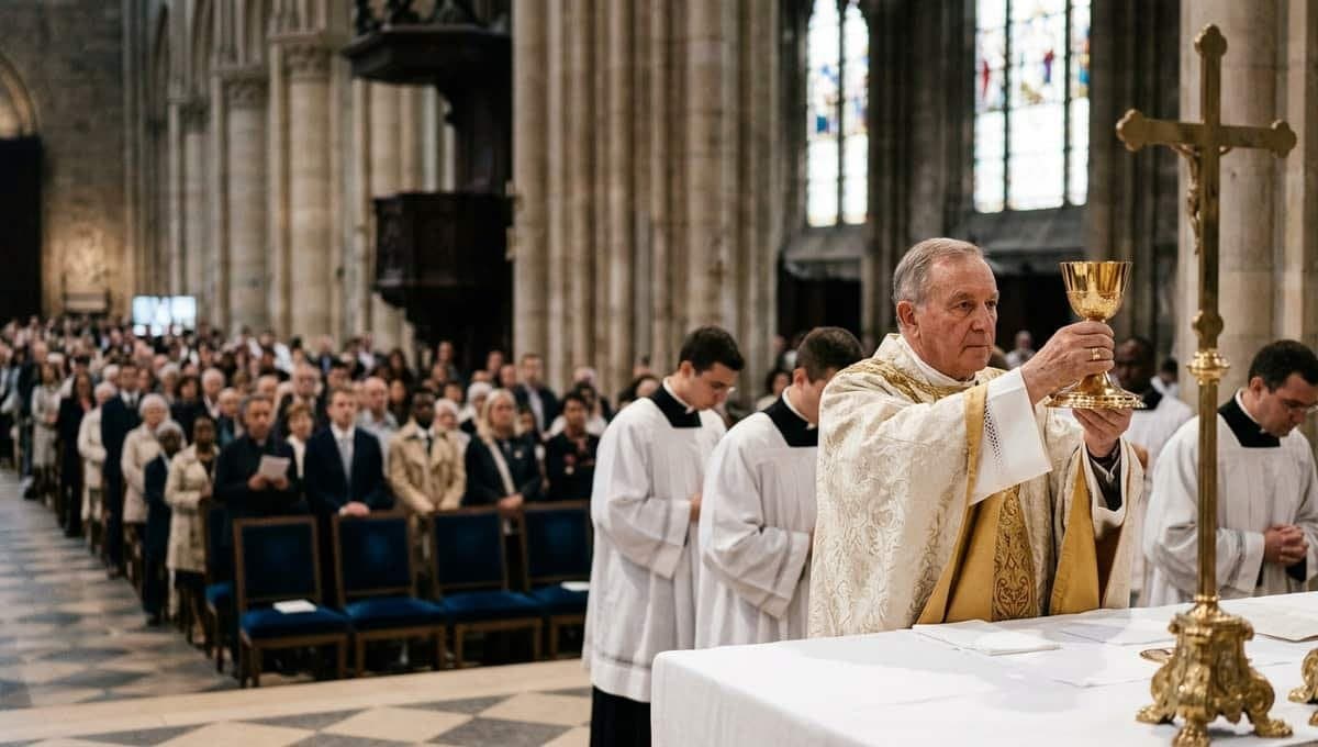 Pope Leo XIV Draws Huge Crowds in Paris for Open-Air Mass, Warns on AI