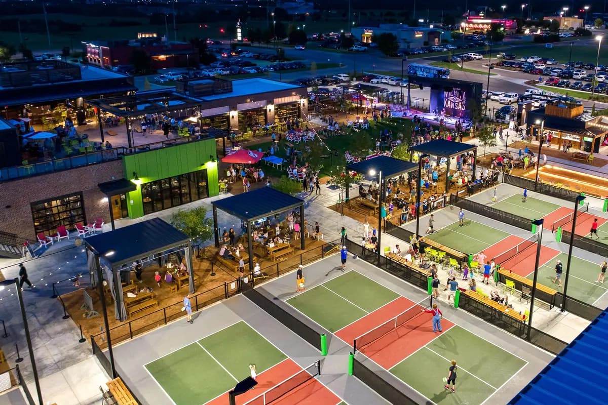 Pickleball Courts Become Food Destinations