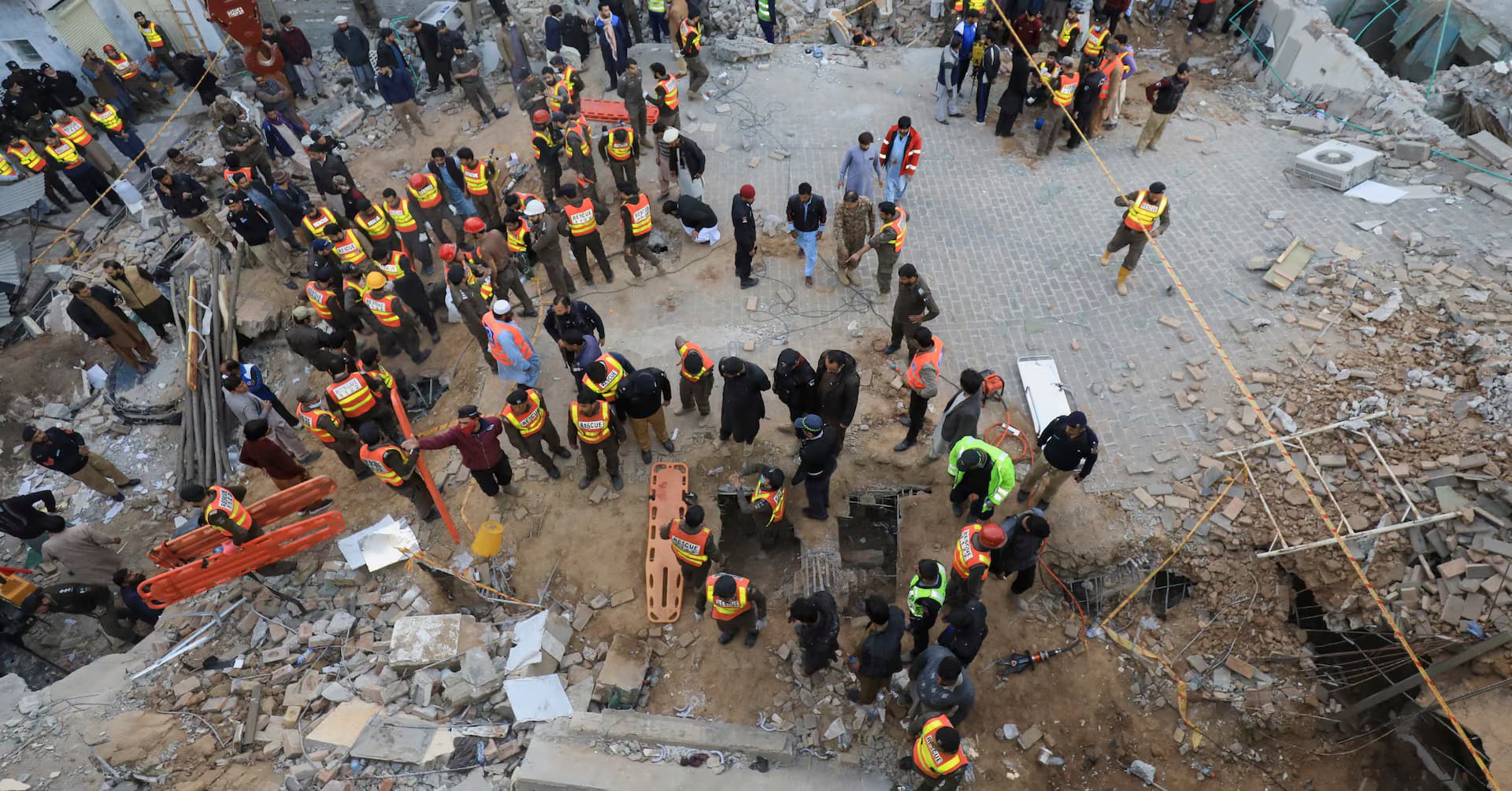 Tragic Blast at Police Complex Mosque in Pakistan: Casualties and Response