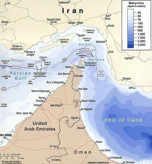 Iran Announces Restricted Zone Outside Strait of Hormuz