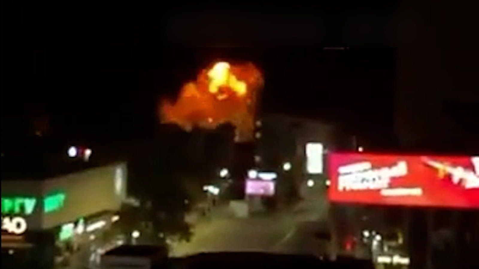 Ukrainian drones strike Russian Caspian Sea port in Dagestan