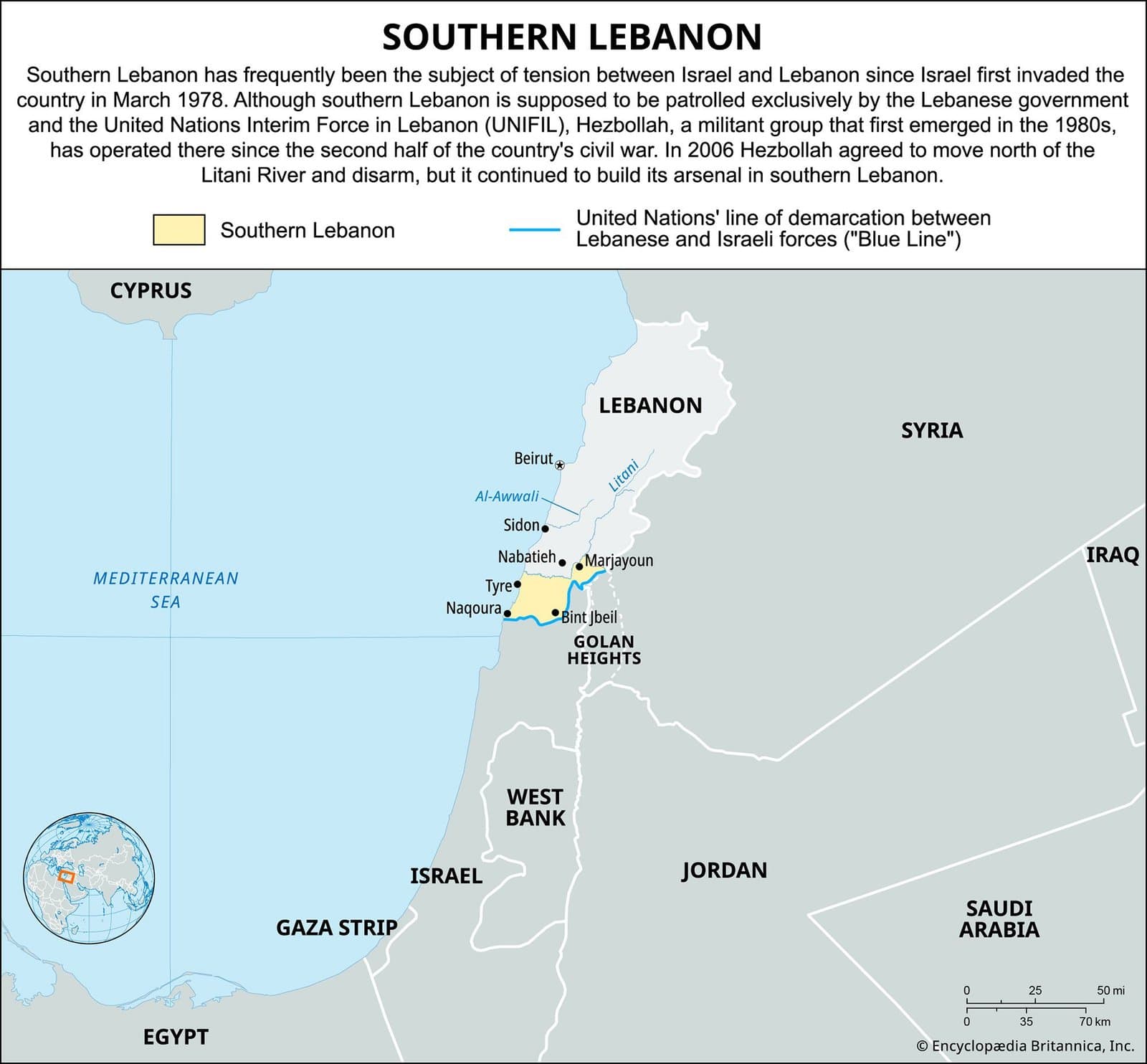 Israel Launches Airstrikes on Southern Lebanon Towns