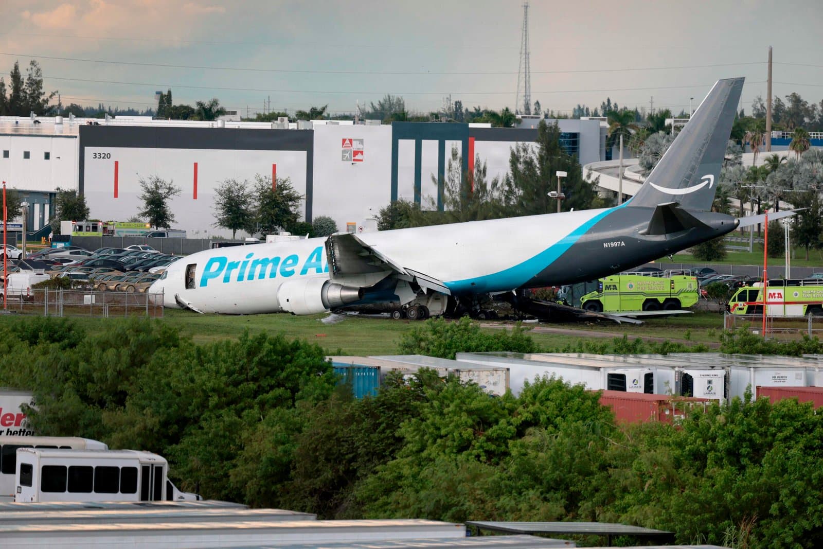 Dødelig ulykke med Amazon-fragtfly i Miami