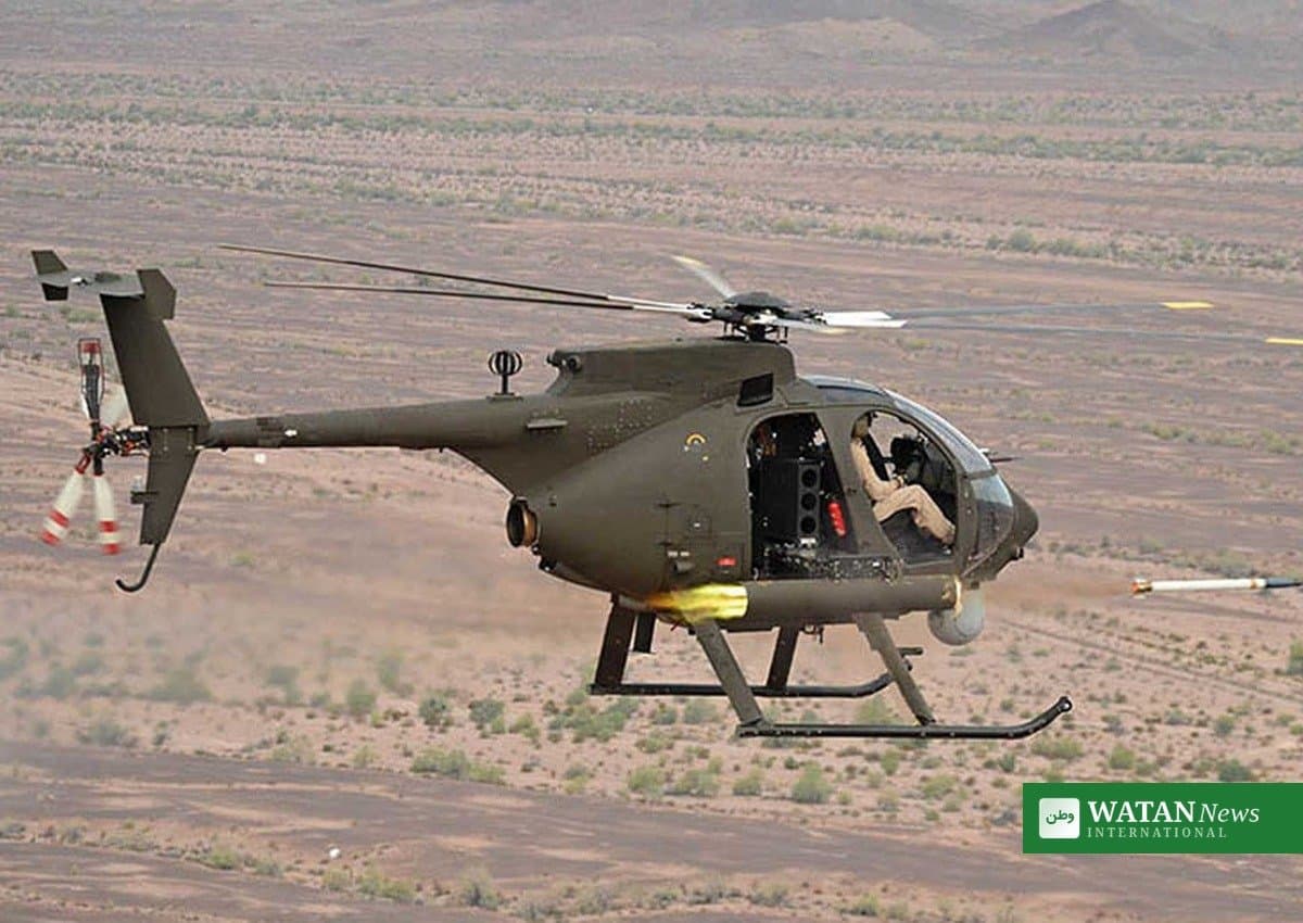 Two Officers Killed in Saudi AH-6i Helicopter Crash in Najran