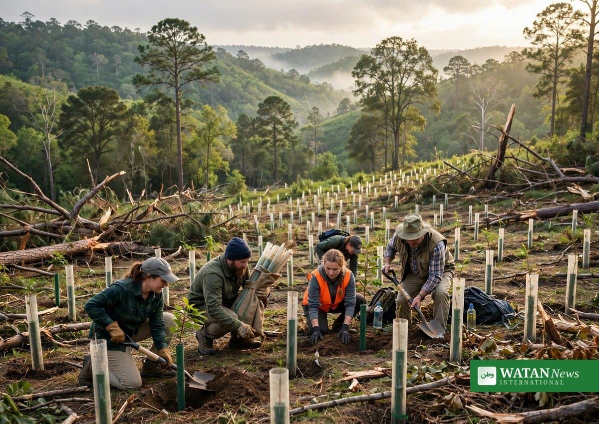 Arbor Day Foundation har plantet næsten 7 millioner træer efter orkanerne Helene og Milton