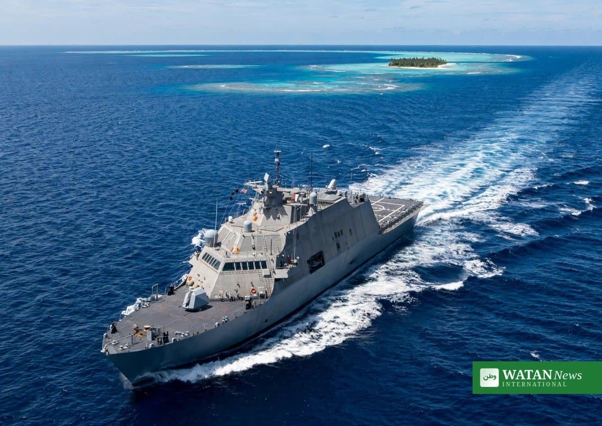 China Tracks US Warship USS Charleston Near Disputed Sabina Shoal