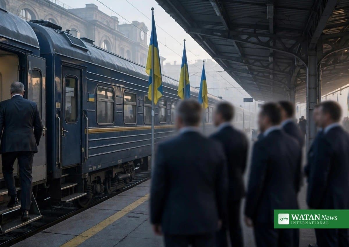 Friedrich Merz begins unannounced Kyiv visit as Russia continues strikes on Ukraine’s capital – Europe live