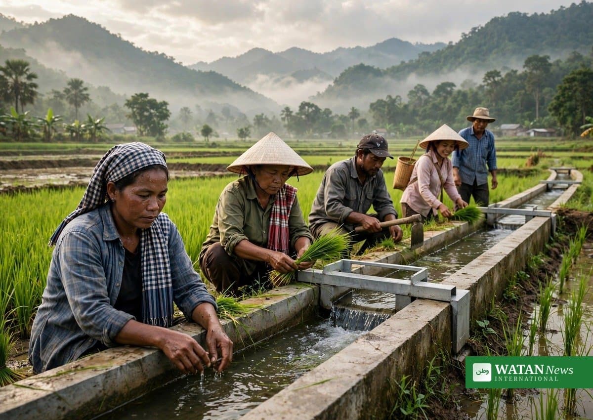 ADB støtter Cambodjas bønder med klimapakke på 72 millioner dollar